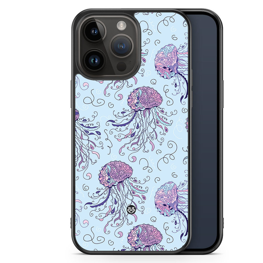 iPhone 14 Pro Max Case - Jellyfish Pattern