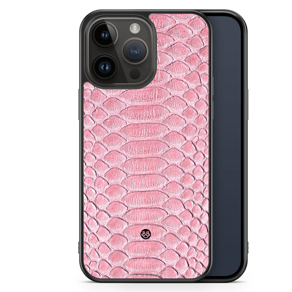 iPhone 14 Pro Max Case - Salmon Snake
