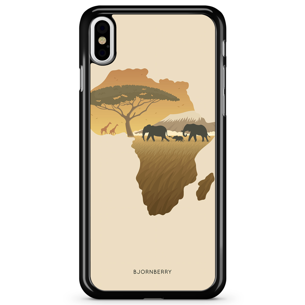 iPhone X / XS Case - Africa Brown