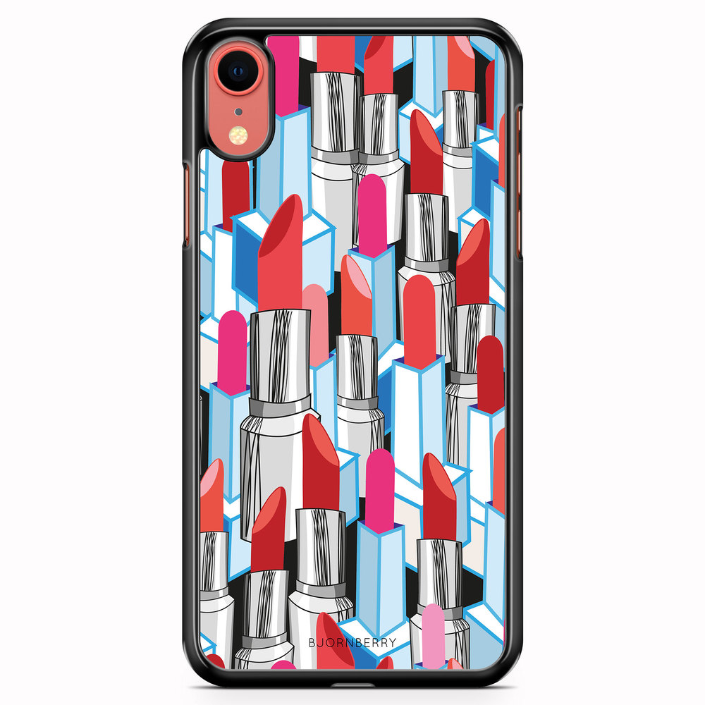 iPhone XR Case - Lipsticks