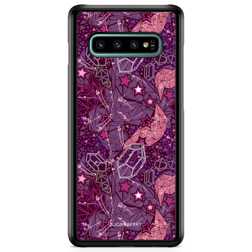 Samsung Galaxy S10 Plus Case - Purple Stars