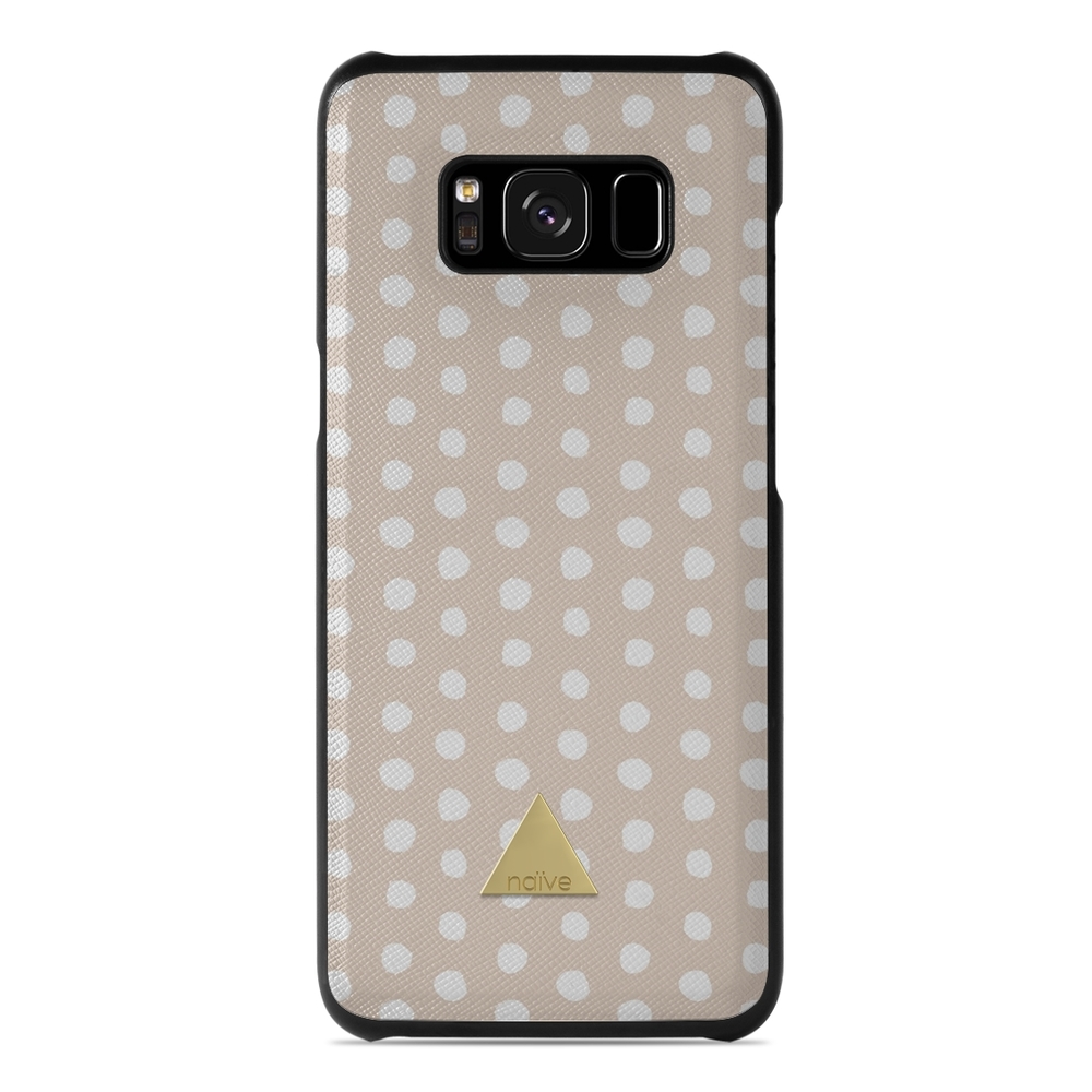 Naive Samsung Galaxy S8 Case - Almond
