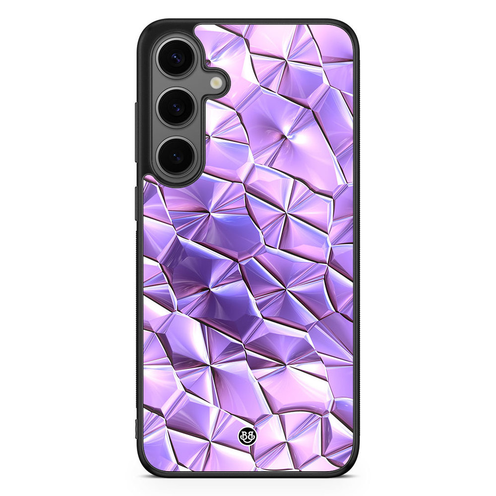 Samsung Galaxy S24 Plus Case - Purple Crystal