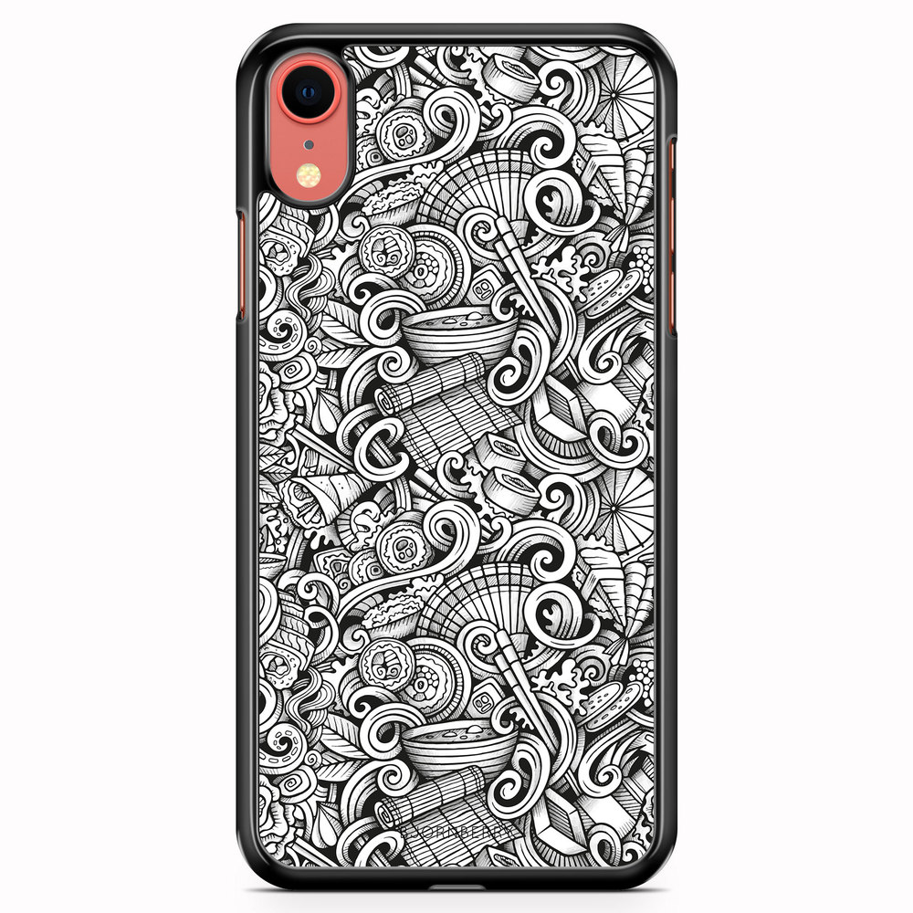 iPhone XR Case - Japanese Pattern