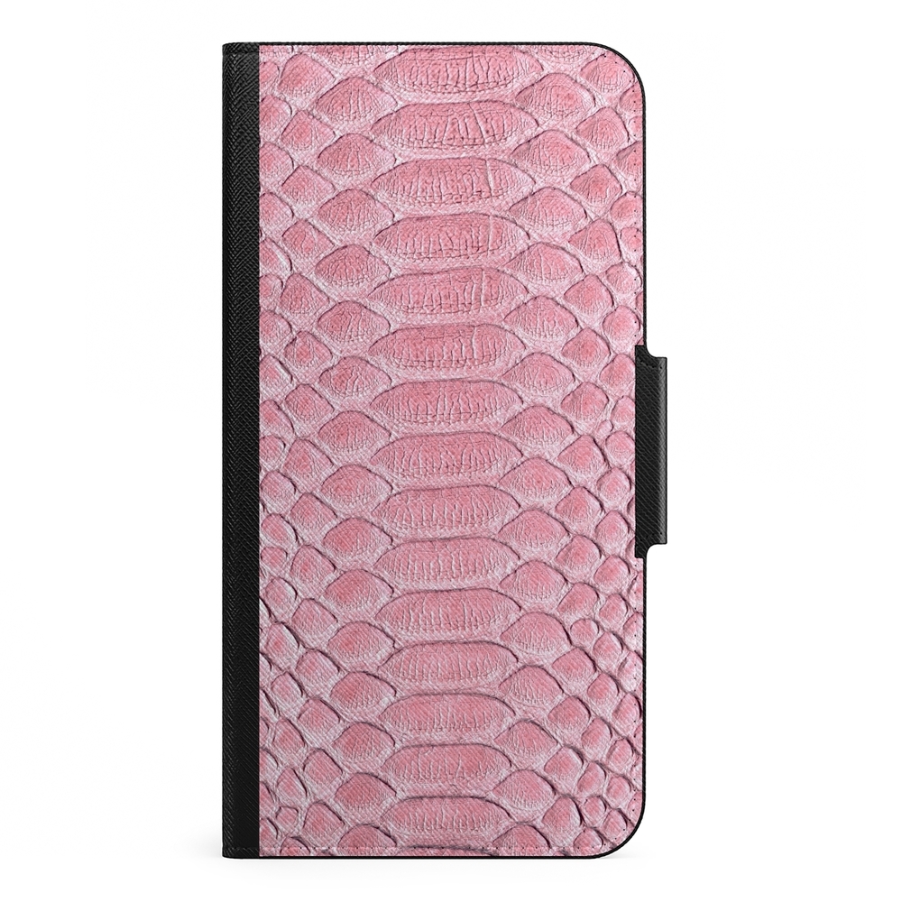 Naive Samsung Galaxy S21 Plus Wallet Case- Salmon Snake