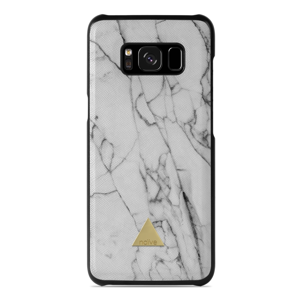Naive Samsung Galaxy S8 Case - Milky Marble