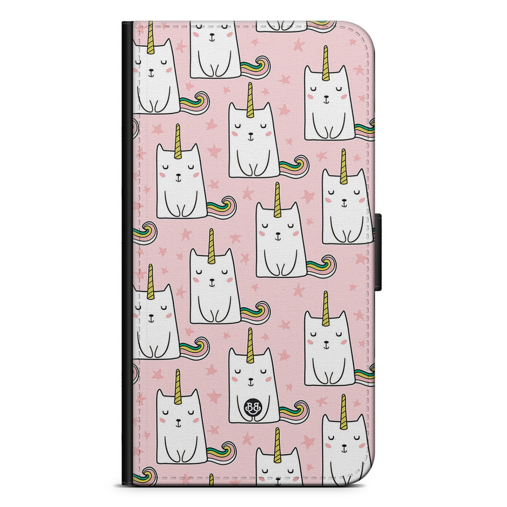 Xiaomi 12 Pro Wallet Case - Cat Unicorn