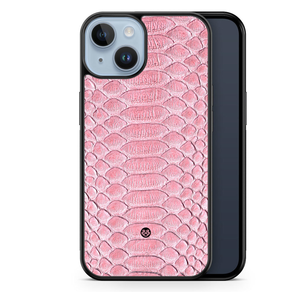 iPhone 14 Plus Case - Salmon Snake