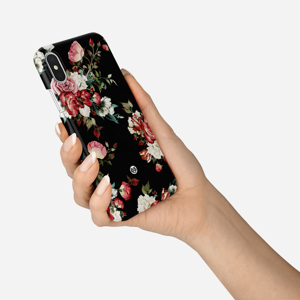 iPhone X / XS Premium Case - Winter Roses - 3
