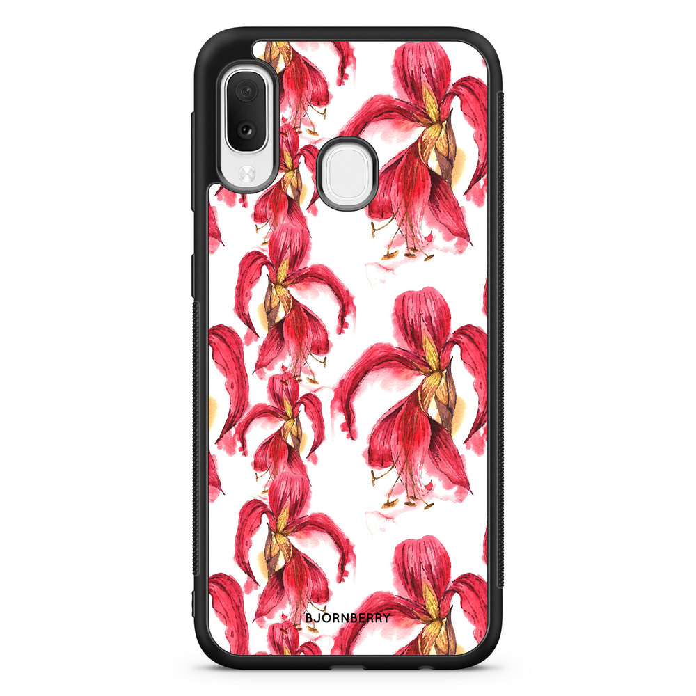 Samsung Galaxy A20e Case - Exotic Flowers