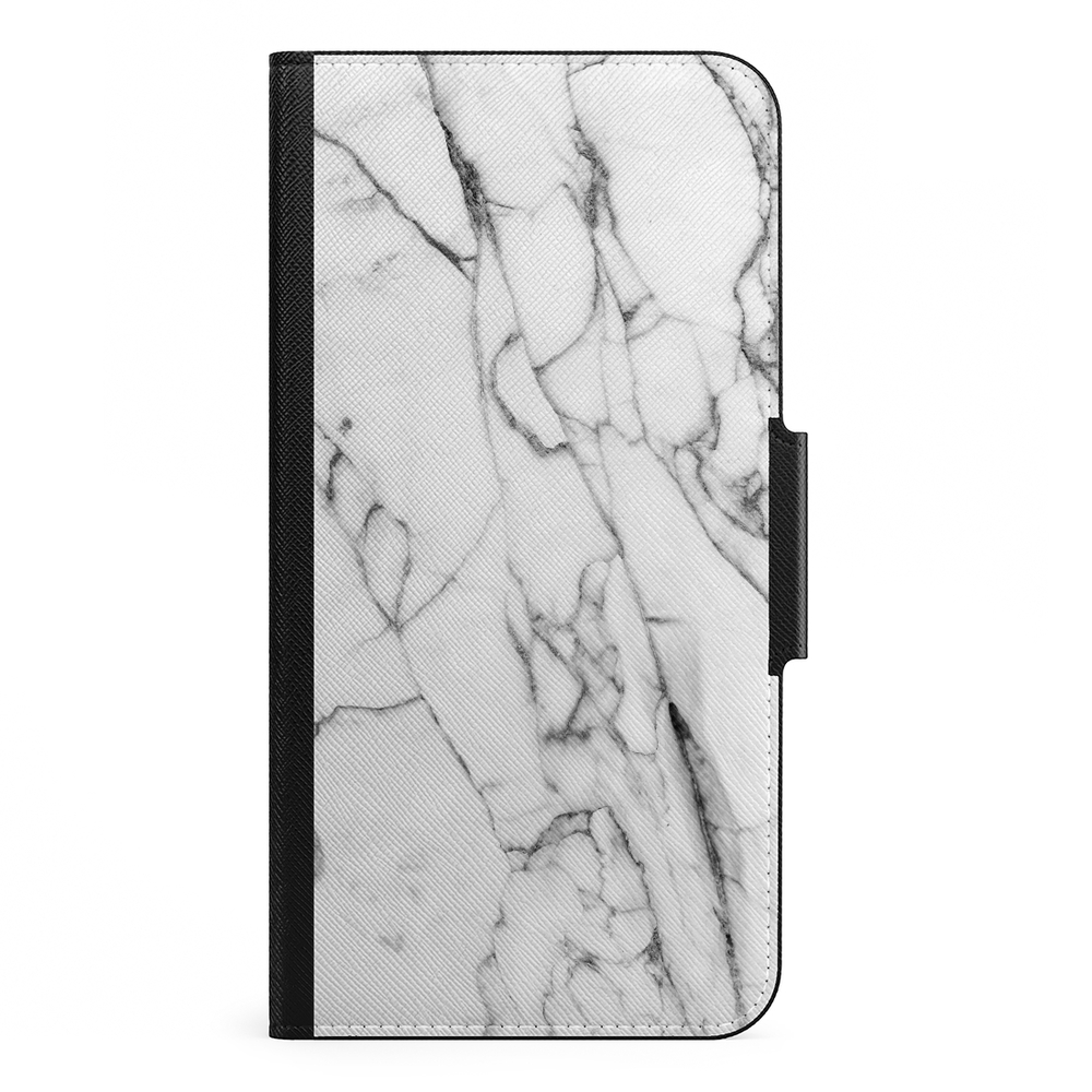 Naive Samsung Galaxy S21 Plus Wallet Case- Milky Marble