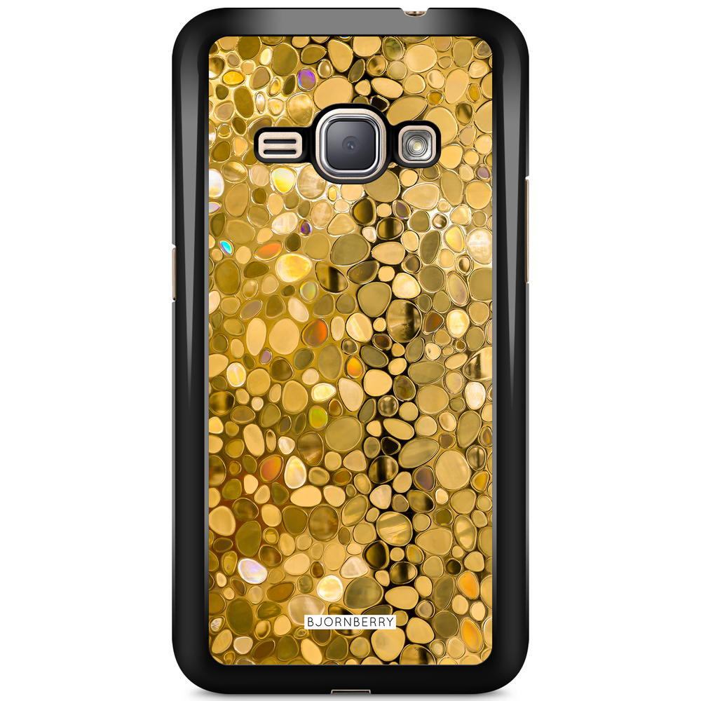 Samsung Galaxy J1 (2016) Case - Stained Glass Gold