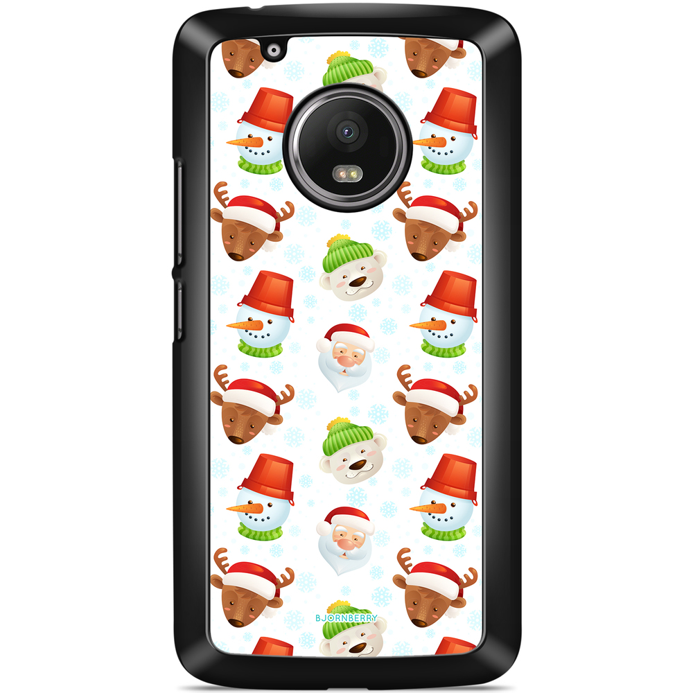 Moto G5 Plus Skal - Tomtemönster