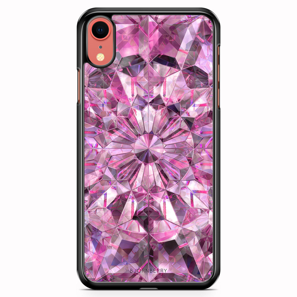 iPhone XR Case - Pink Crystals