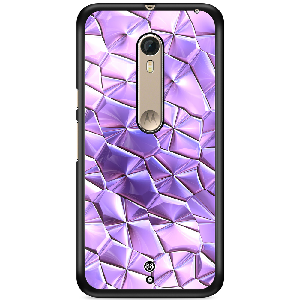 Moto X Style Case - Purple Crystal
