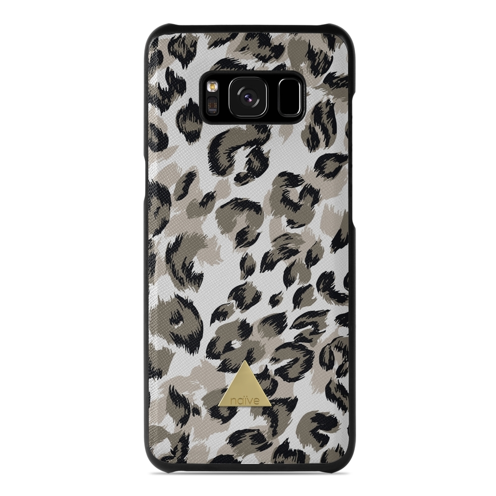 Naive Samsung Galaxy S8 Case - Snow Leo