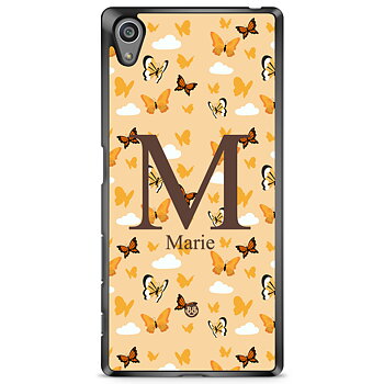 Sony Xperia Z5 Premium Case Custom - AWAKEN - Orange Butterfly