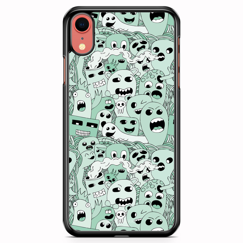 iPhone XR Case - Ghost Pattern
