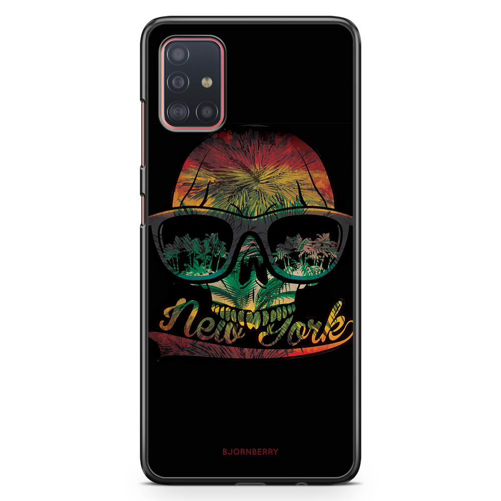 Samsung Galaxy A51 Case - New York Skull