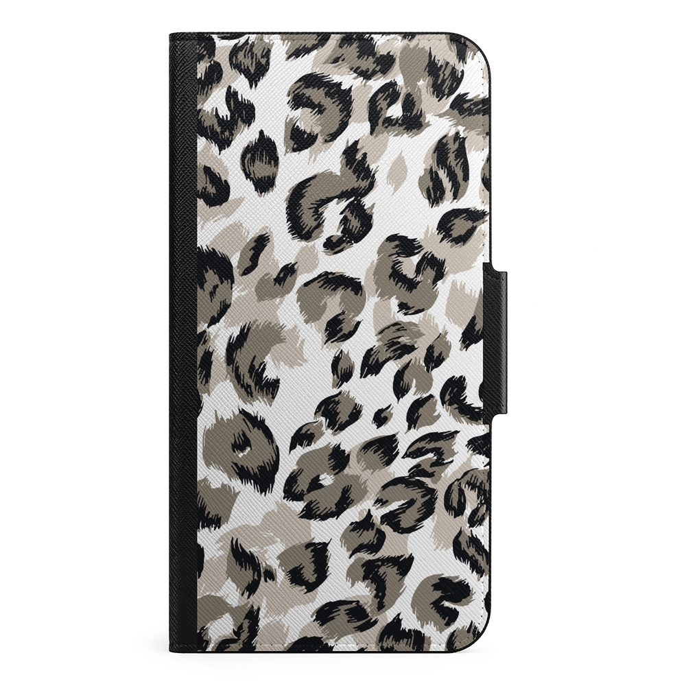 Naive Samsung Galaxy S21 Plus Wallet Case- Snow Leo
