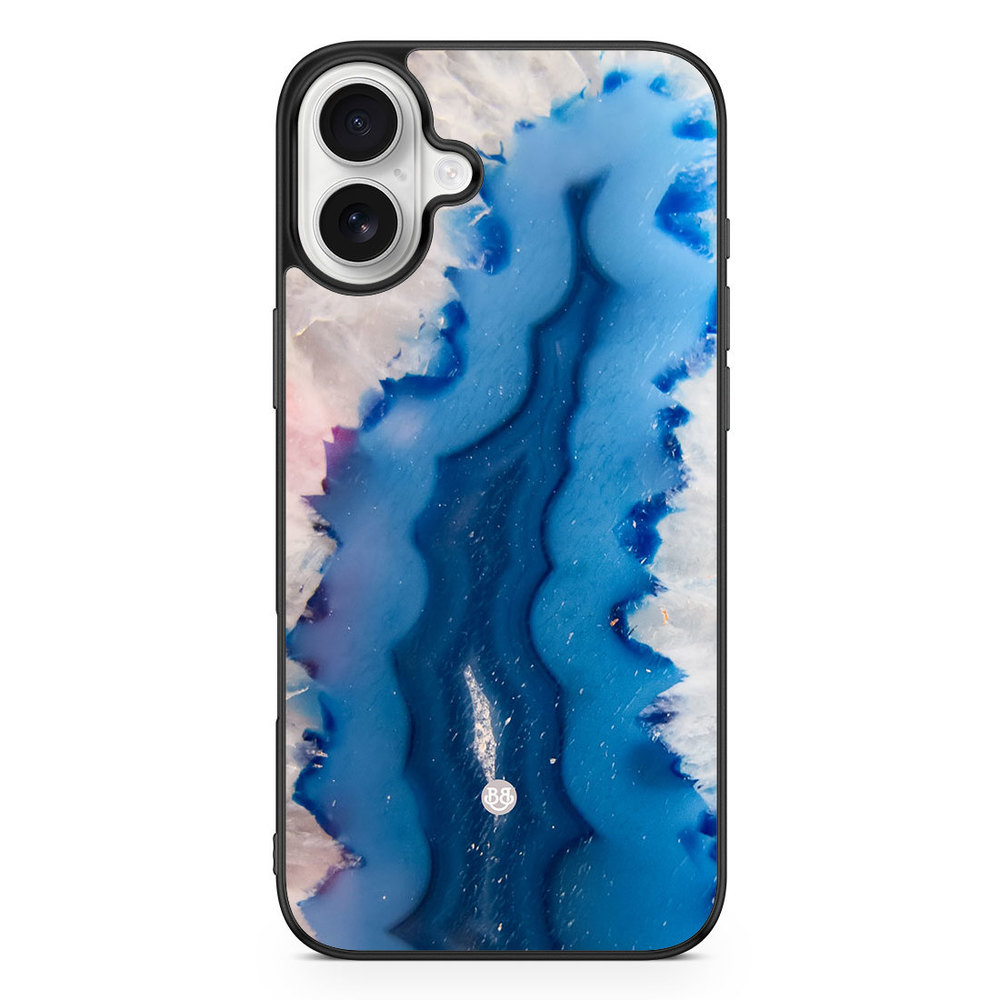 iPhone 16 Plus Case - Blue Agate