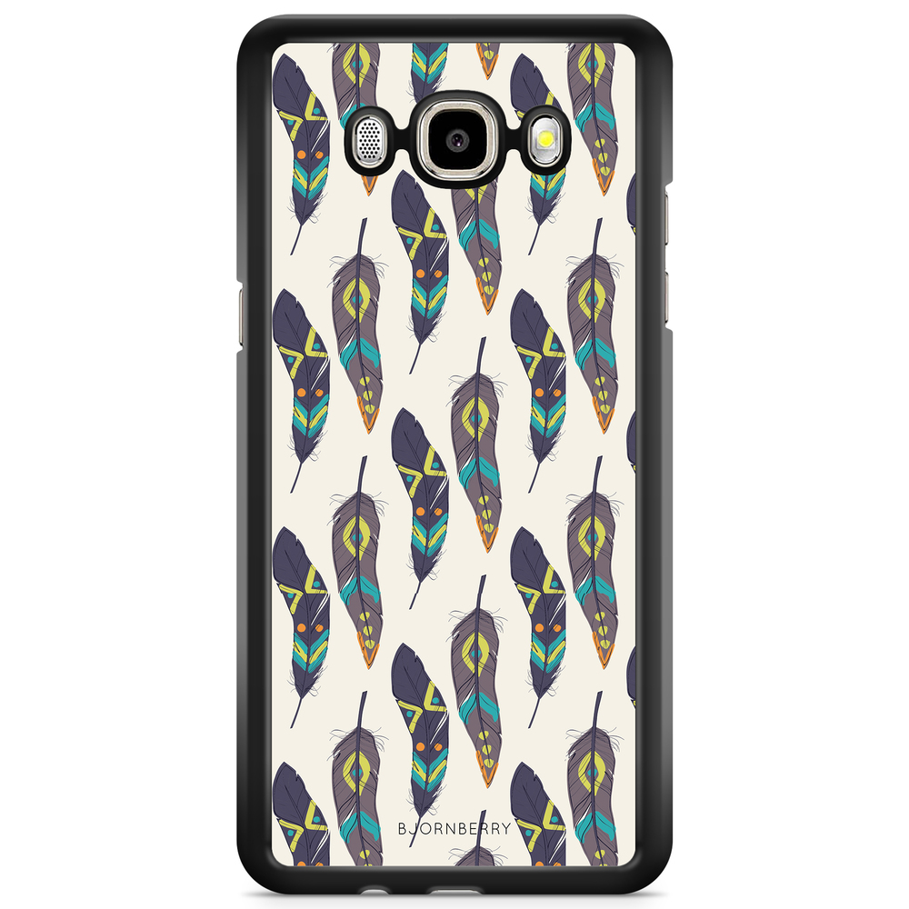 Samsung Galaxy J3 (2016) Case - Ethnic Feathers