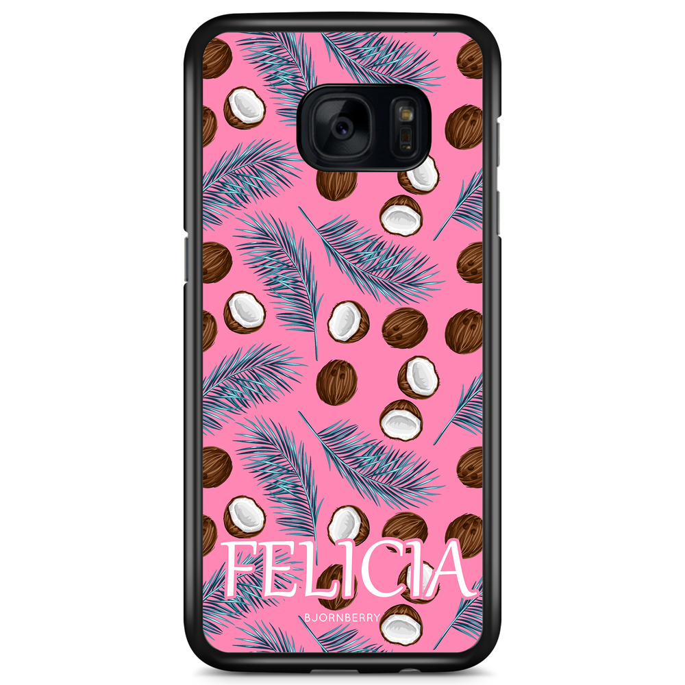 Samsung Galaxy S7 Case Custom - Tropical Namn