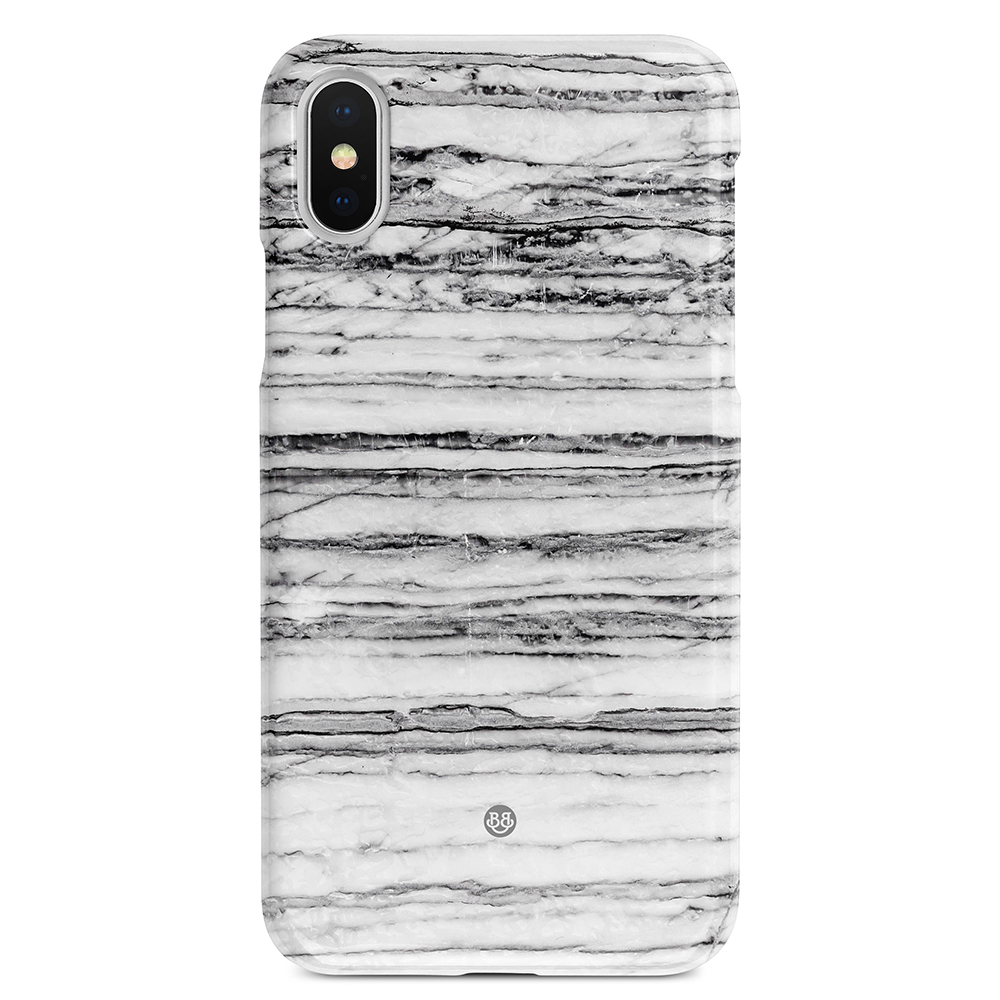iPhone X / XS Premium Case - Grey Marble
