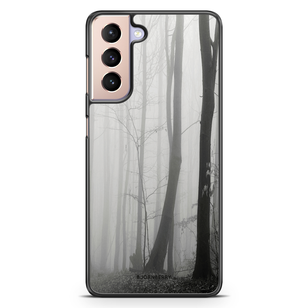 Samsung Galaxy S21 Case - Black/White Autumn