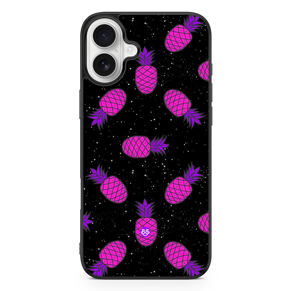 iPhone 16 Plus Case - Space Pineapple