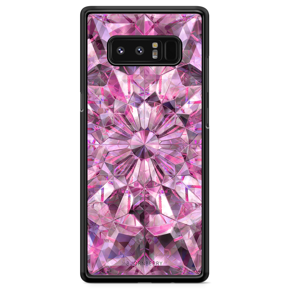 Samsung Galaxy Note 8 Case - Pink Crystals
