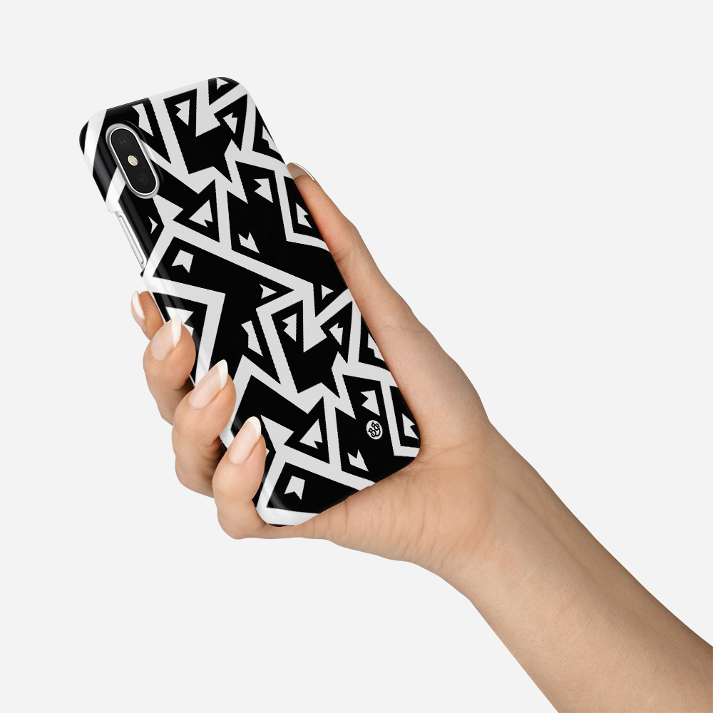 iPhone X / XS Premium Case - Monochrome - 3