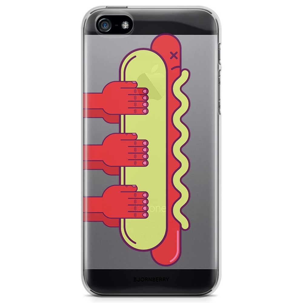 iPhone 5/5S/SE (2016) TPU Case - Hot Dog