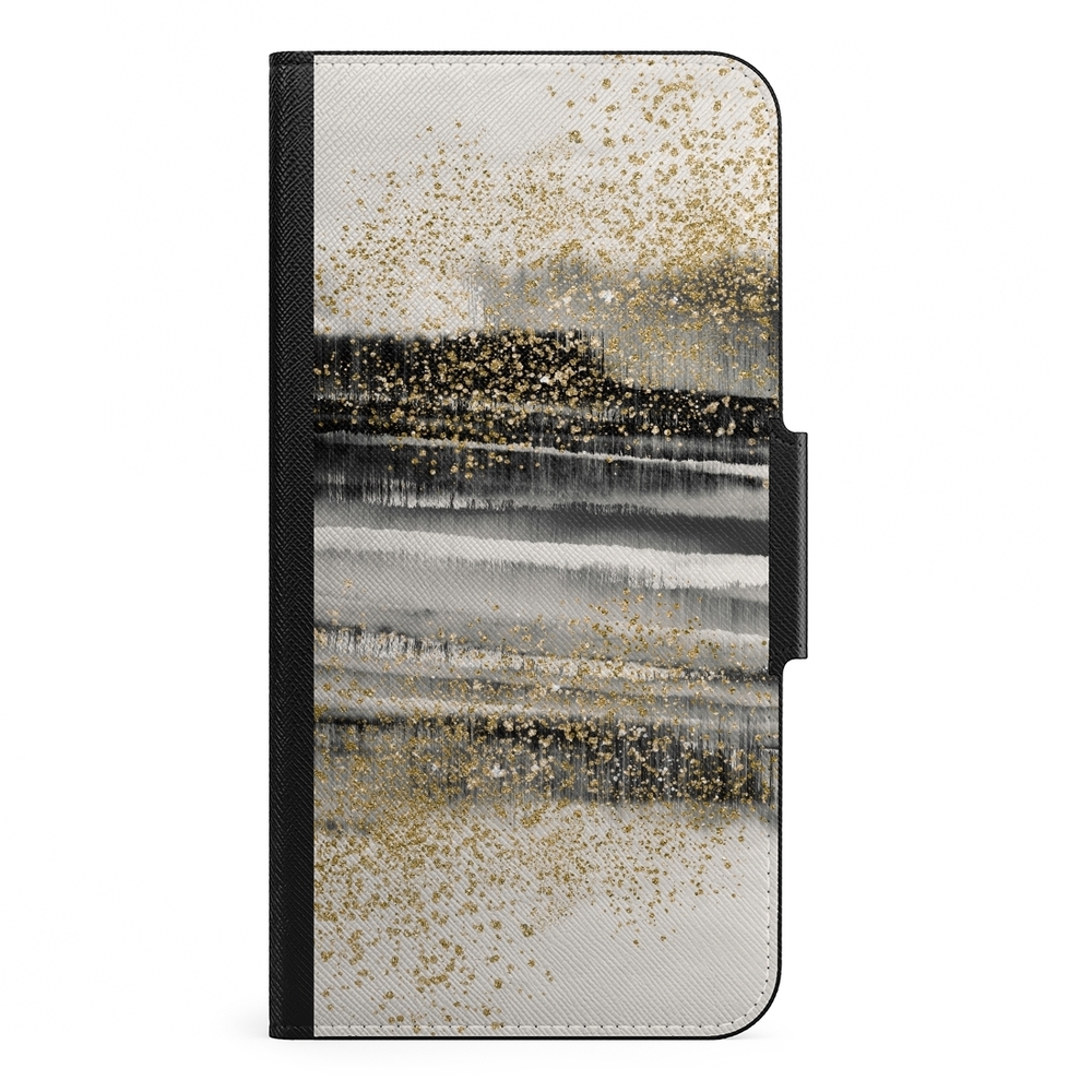 Naive Samsung Galaxy S21 Plus Wallet Case- Sparkly Tie Dye