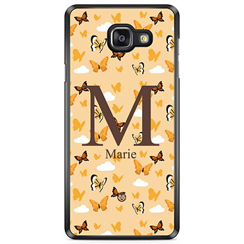 Samsung Galaxy A5 6 (2016) Skal Custom - AWAKEN - Orange Butterfly