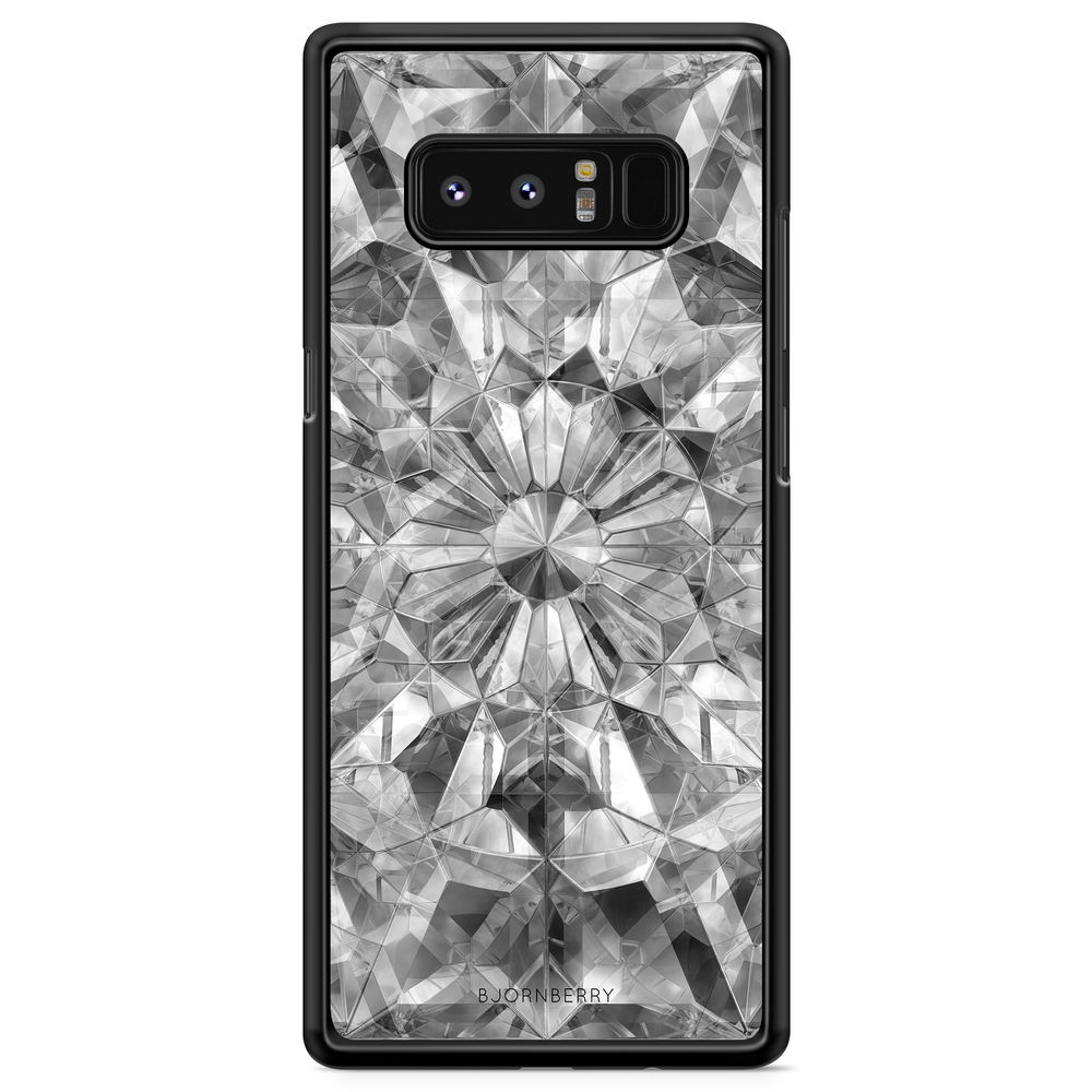 Samsung Galaxy Note 8 Case - Grey Crystals