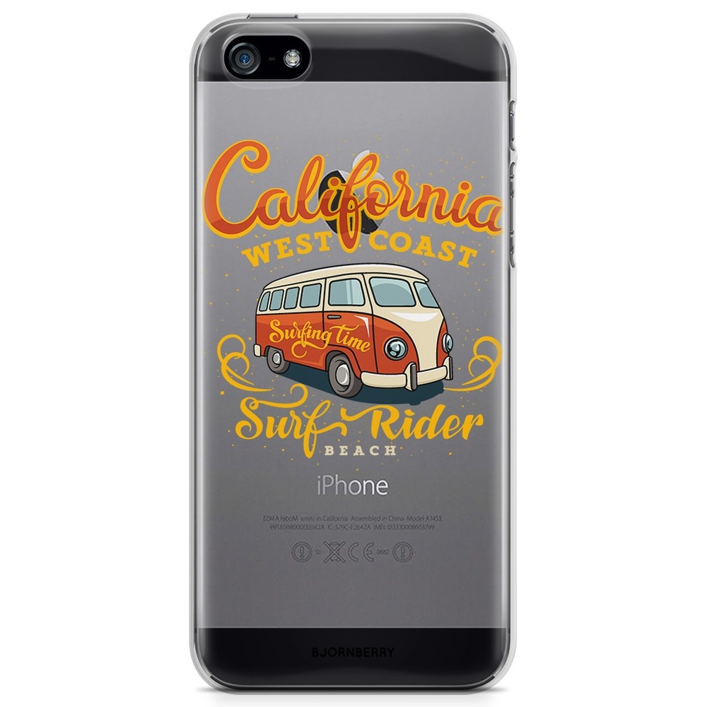 iPhone 5/5S/SE (2016) TPU Case - California Surf