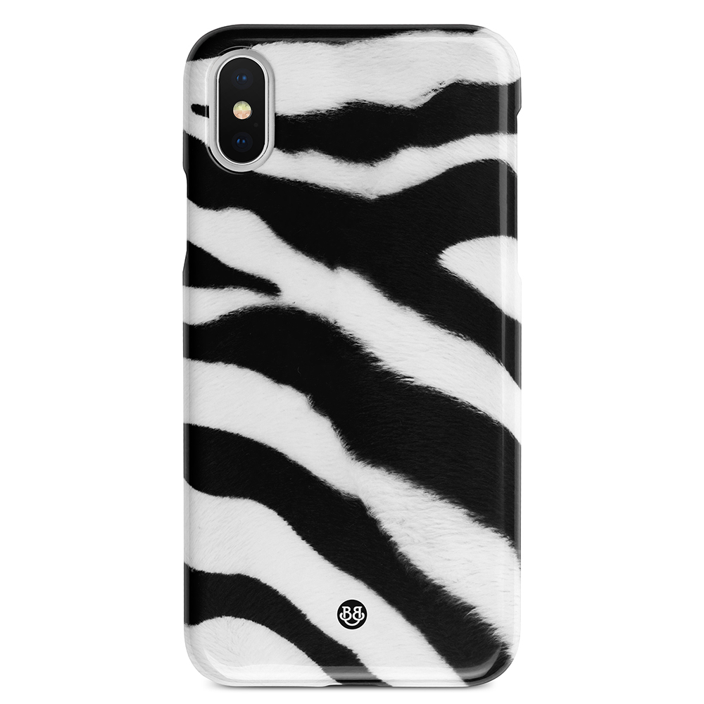 iPhone X / XS Premium Case - Zebra Love