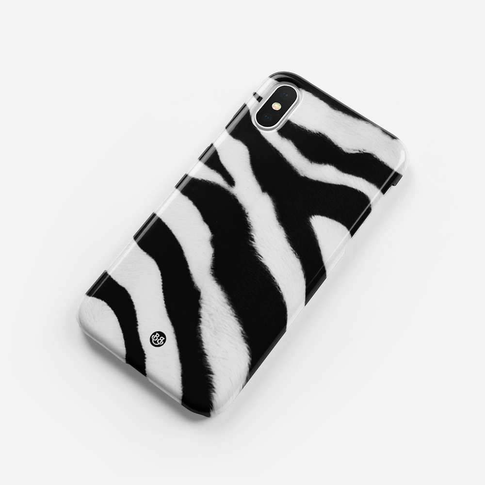 iPhone X / XS Premium Case - Zebra Love - 2