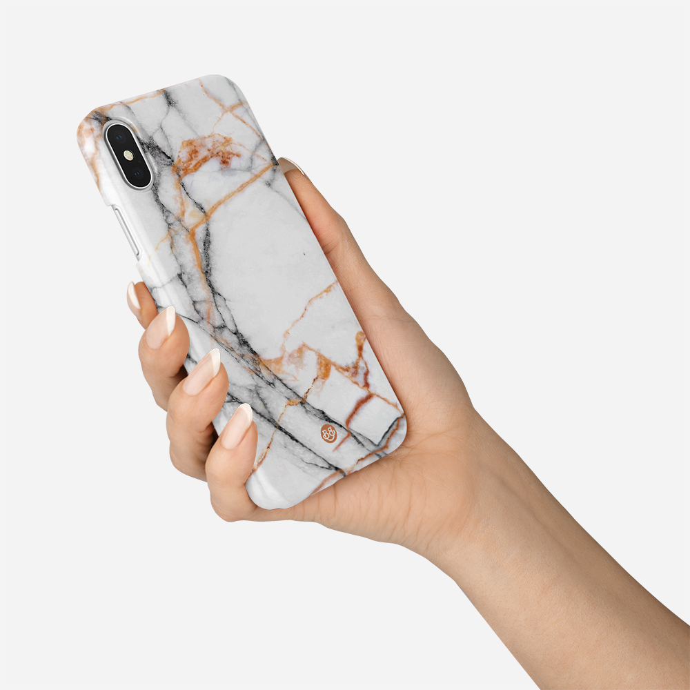 iPhone X / XS Premium Case - Copper Marble - 3