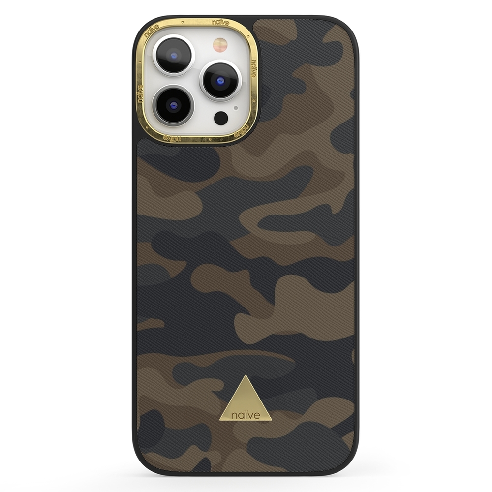 Naive iPhone 13 Pro Max Case - Camouflage