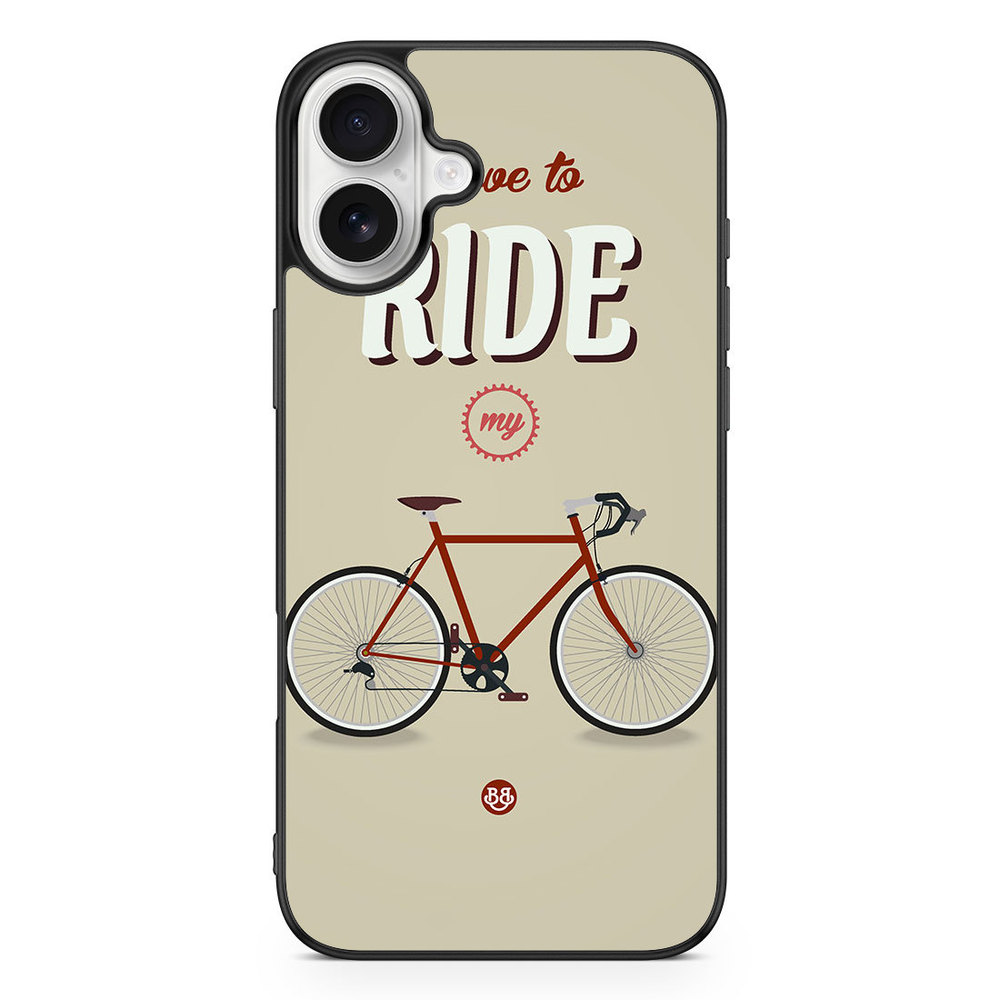 iPhone 16 Plus Case - Ride My Bicycle