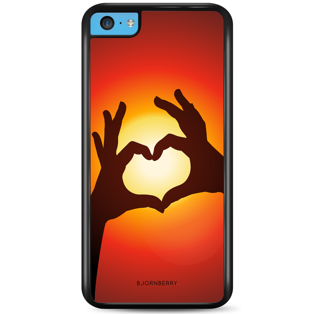 iPhone 5C Case - Hands Heart
