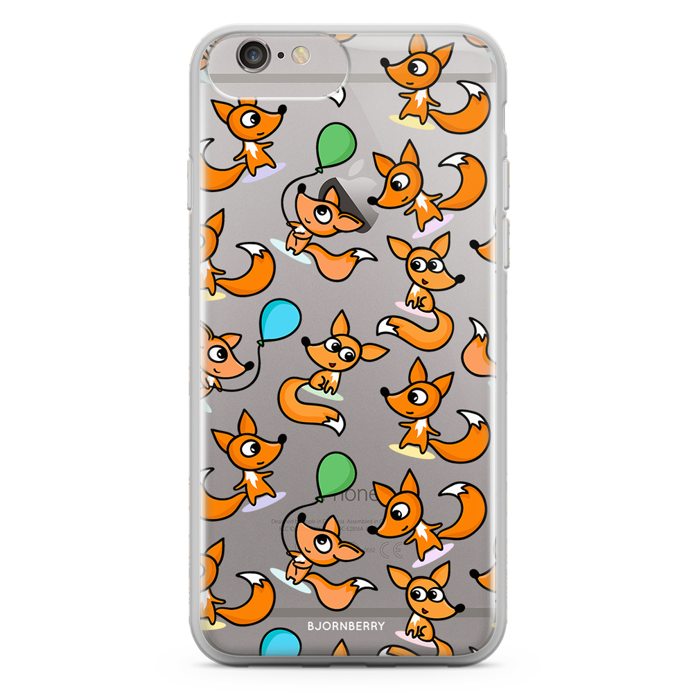 iPhone 6 Plus/6s Plus Fashion Skal - Små rävar