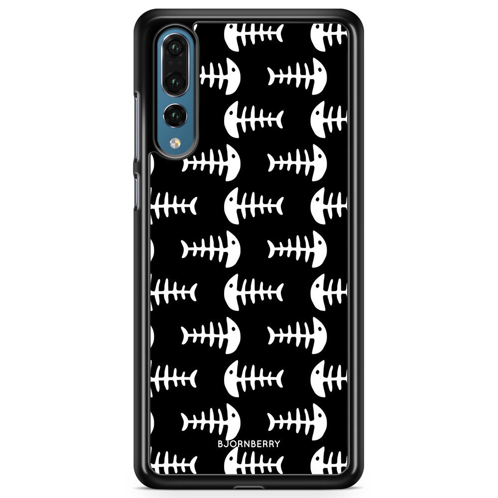 Huawei P20 Pro Case - Fish Skeleton