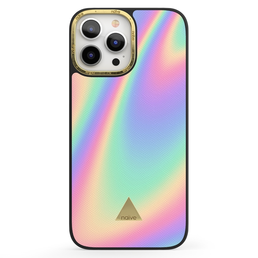 Naive iPhone 13 Pro Max Case - Rainbow