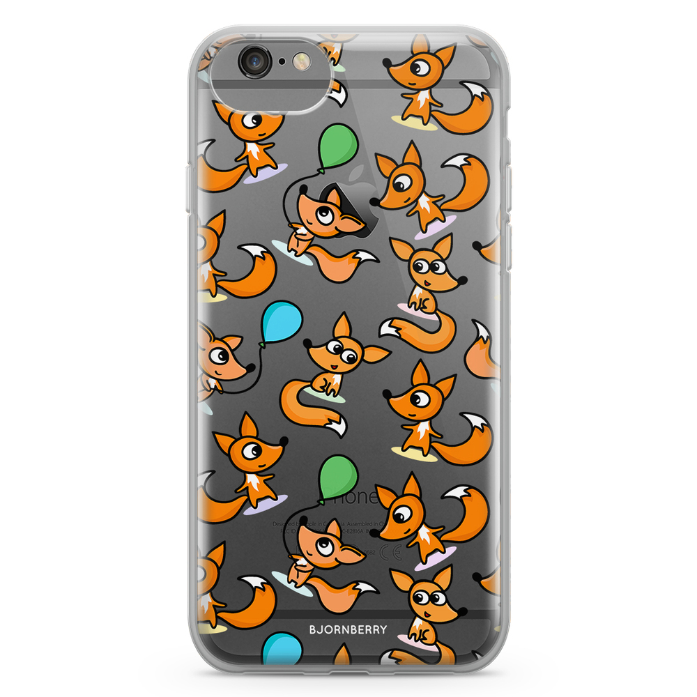 iPhone 6/6s Fashion Skal - Små rävar
