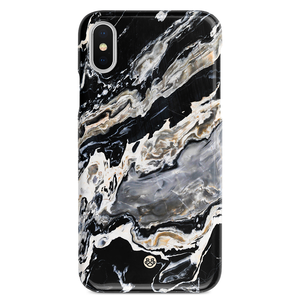 iPhone X / XS Premium Case - Marble Storm