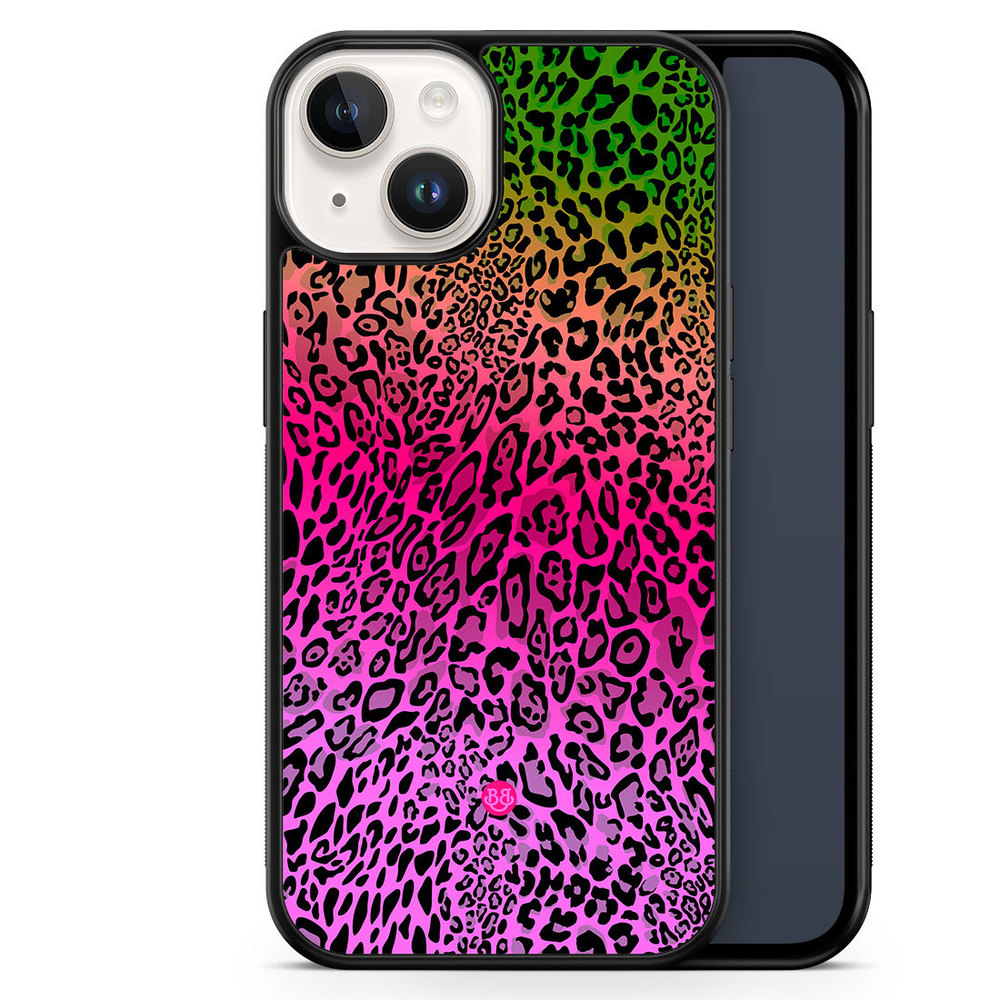 iPhone 14 Case - Gradient Leopard