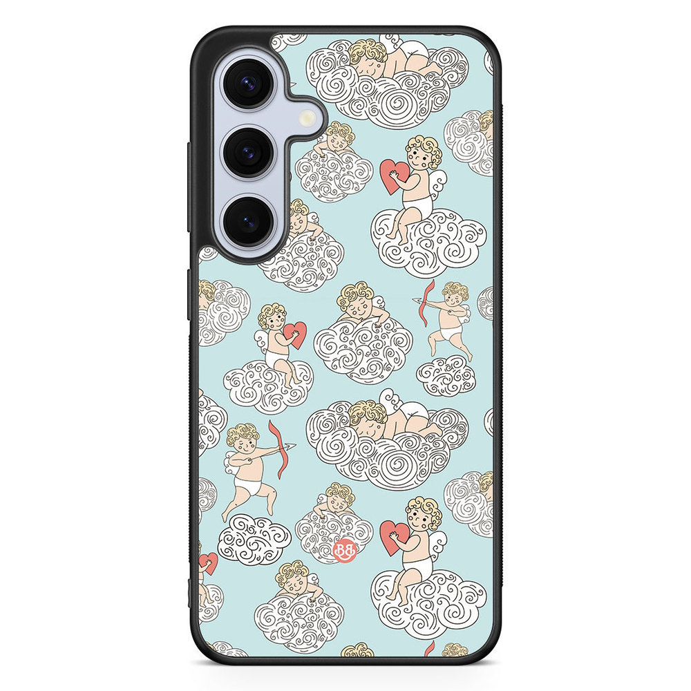 Samsung Galaxy S24 FE Case - Angels and Clouds